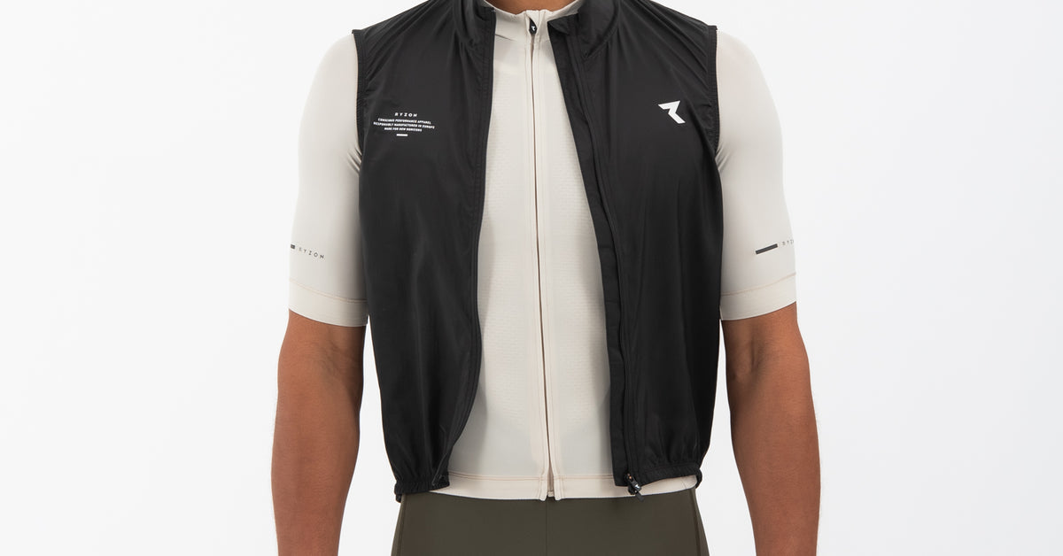 Leichte & winddichte Westen fr Fahrrad, Graveln & Rennrad | RYZON