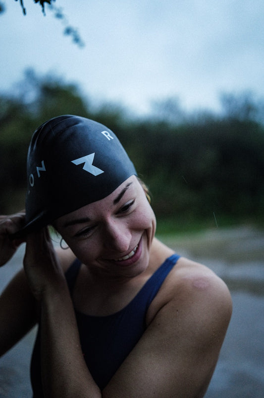 Afire Swim Cap