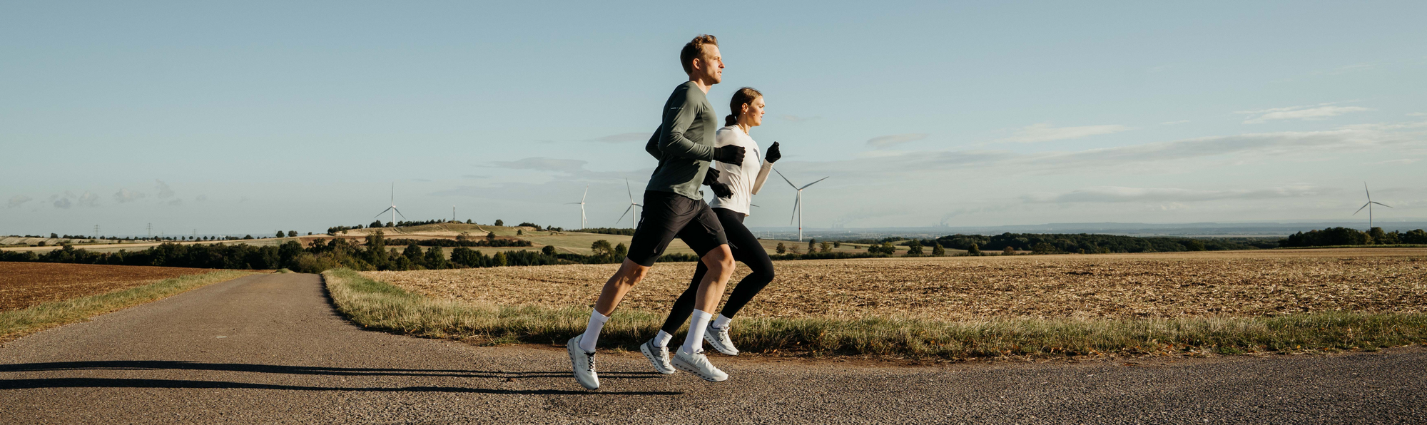 Responsibly produced running clothing