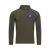 Phantom Running Thermal Quarter Zip Men Drained Green / Gravel Grey