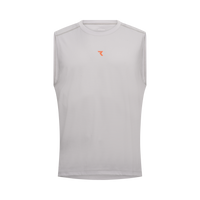 Iced Grey / Melted Red