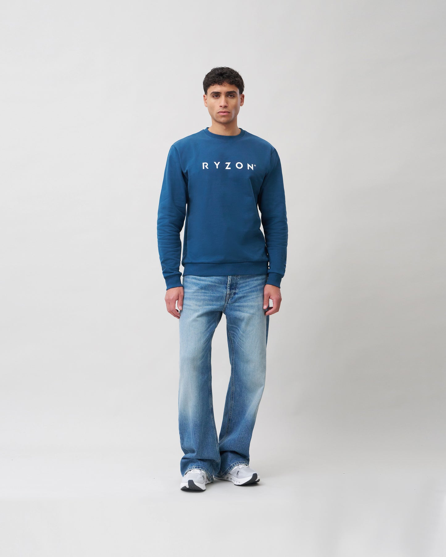 Rhythm Unisex Crewneck "Typelogo"