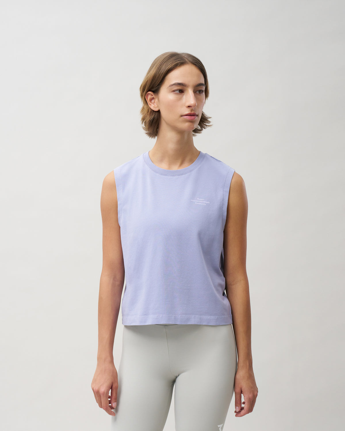 Rhythm Cropped Tank Top Women "Community"