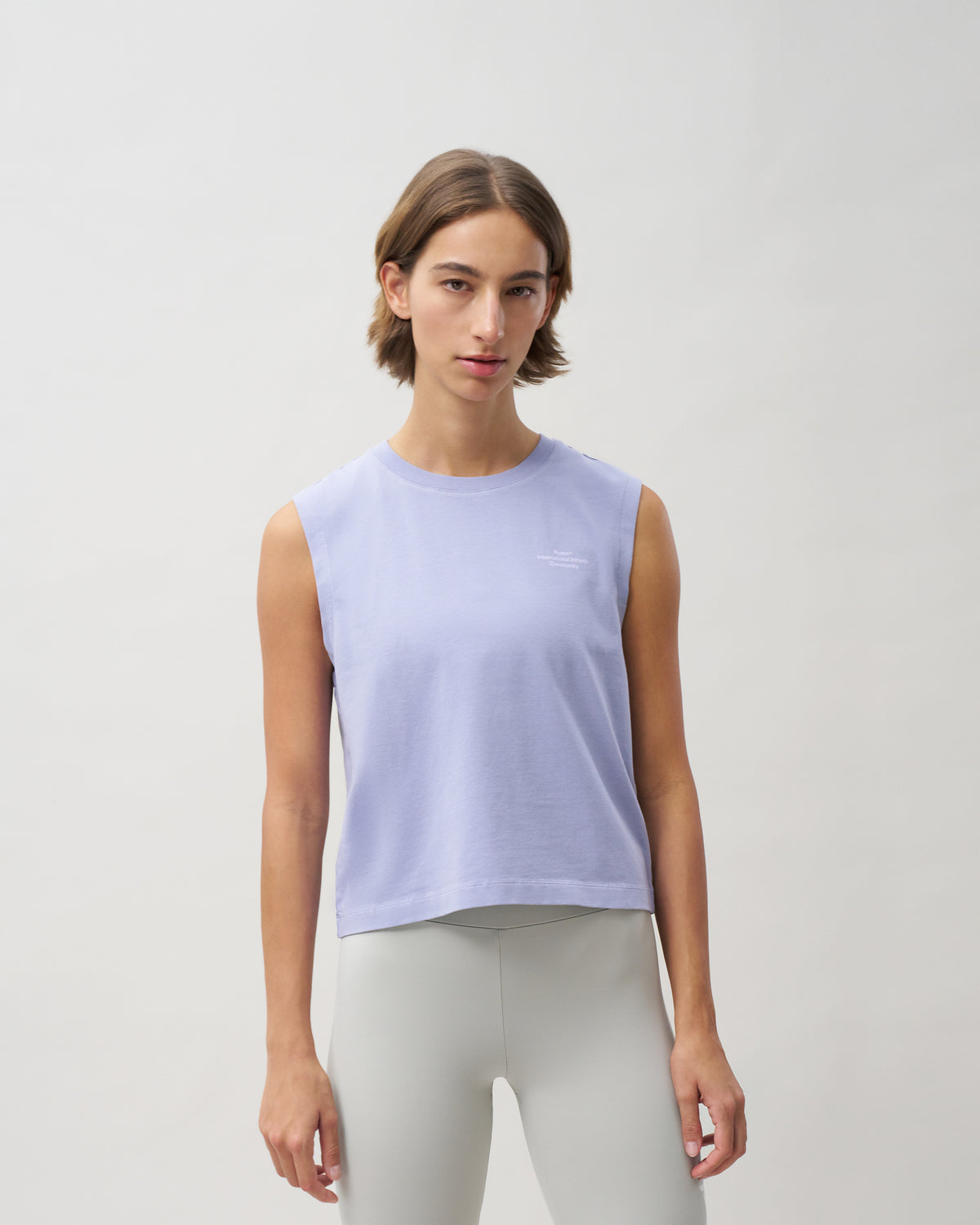 Rhythm Cropped Tank Top Women "Community"