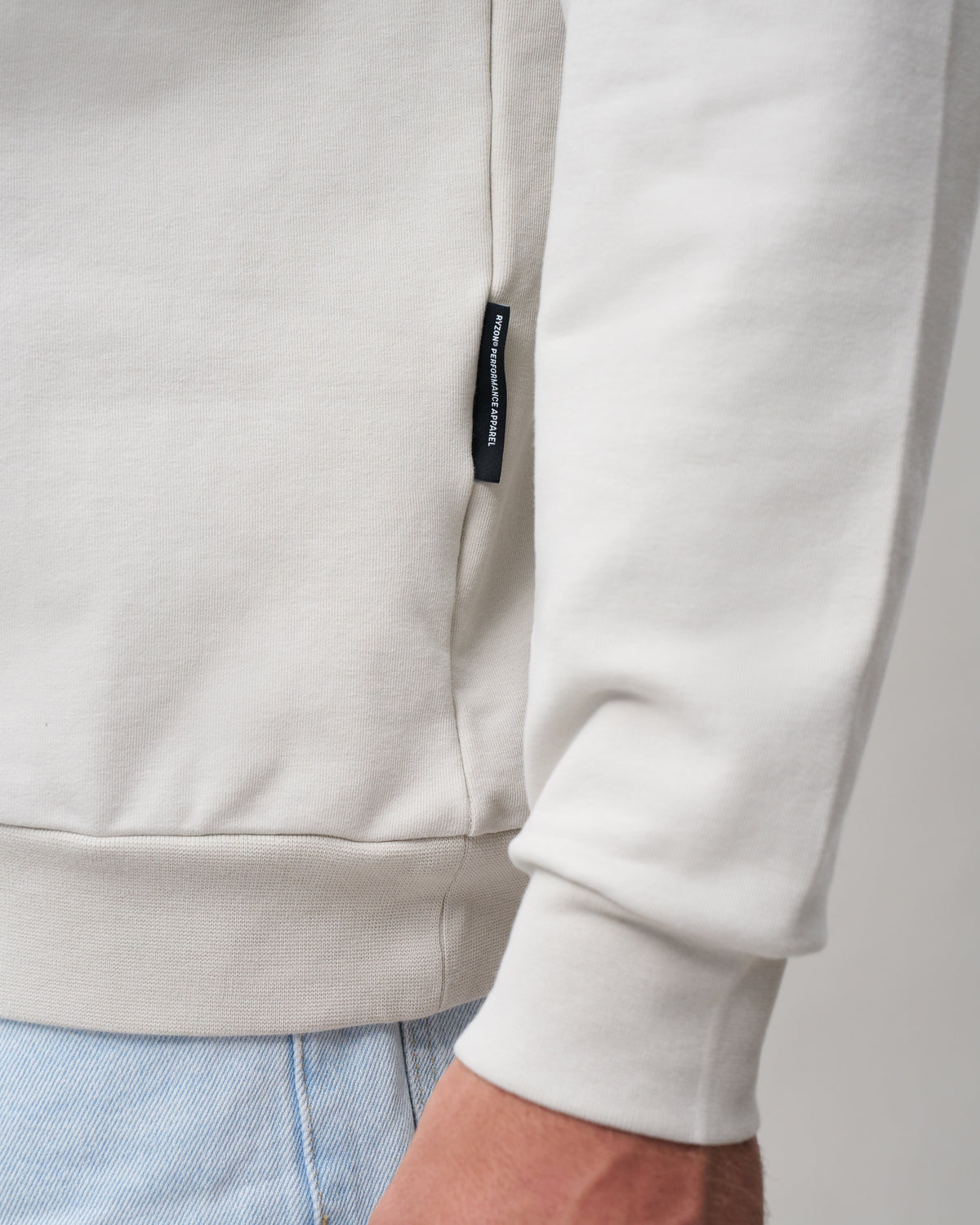 Rhythm Crewneck Men "Solid"