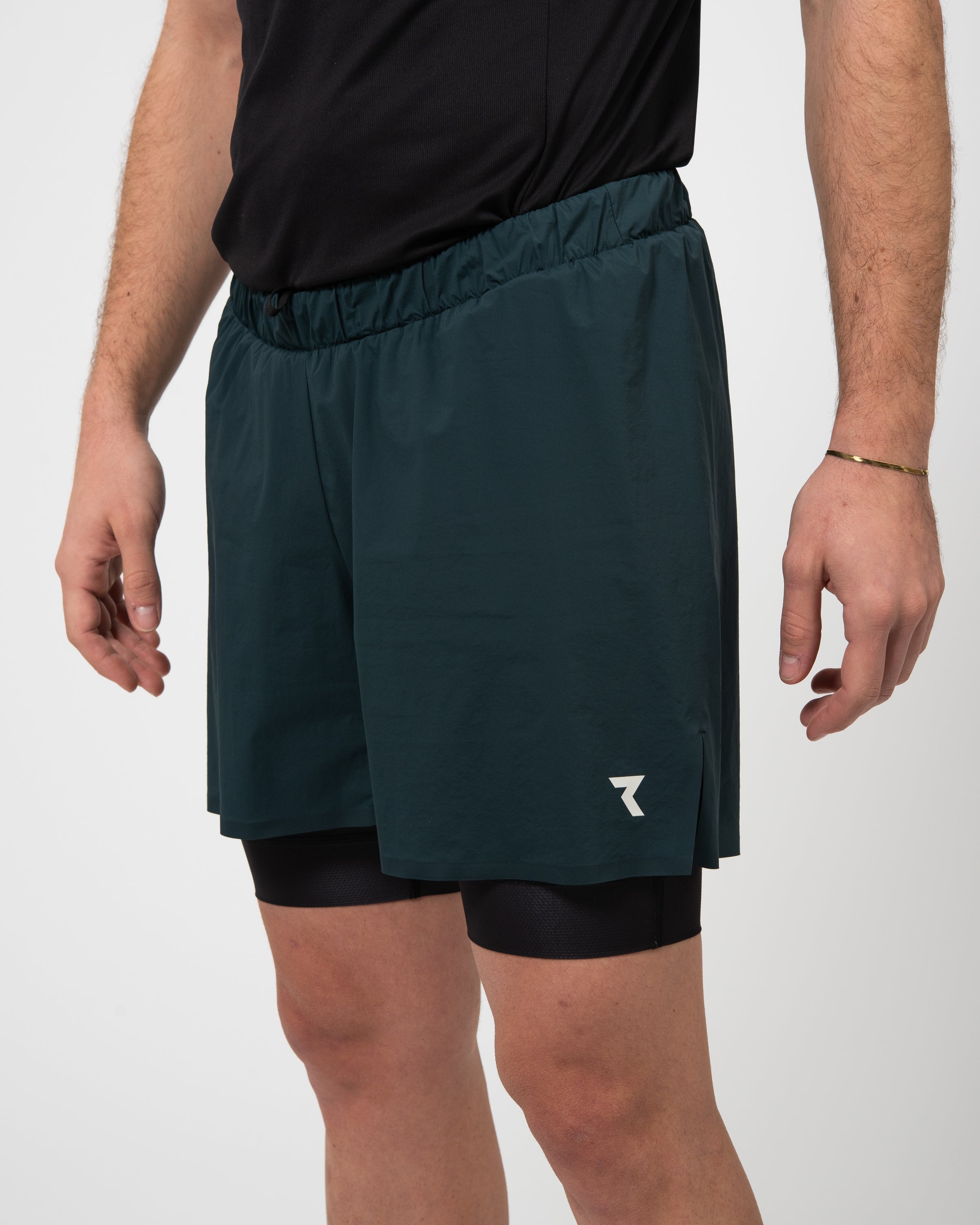 Men's 2in1 running hot sale shorts