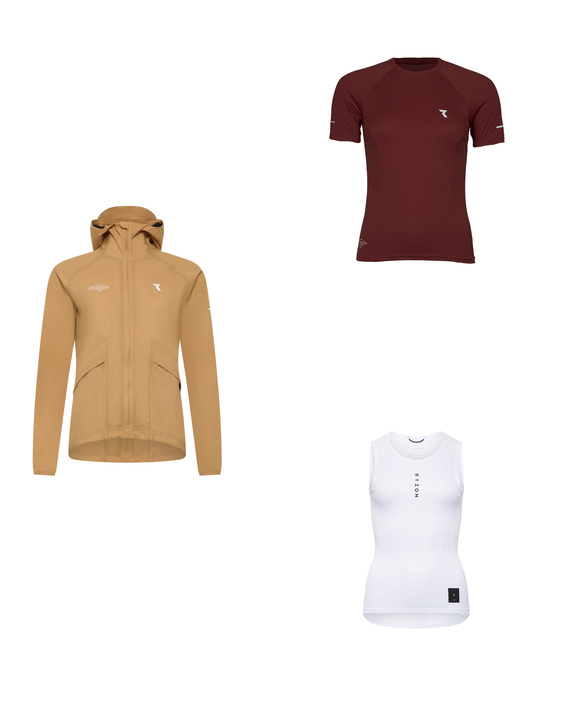 Ryzon Running Top Layers Bundle Women (3 Pcs)