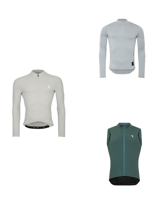 Ryzon Cycling Top Layers Bundle Men (3 Pcs)
