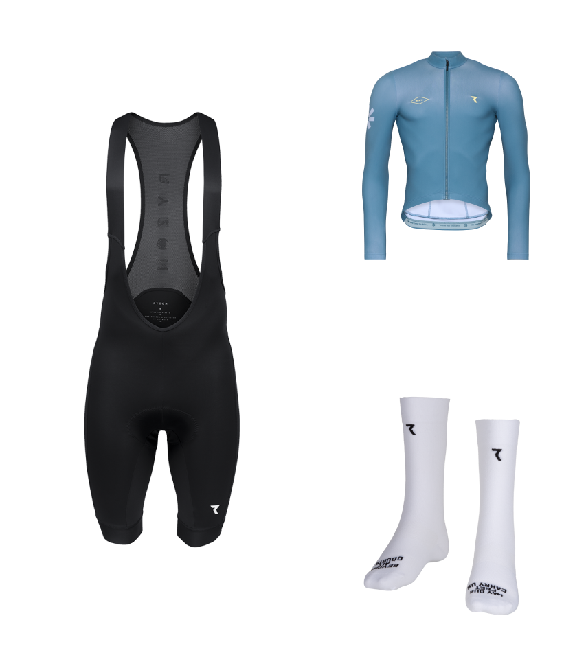 Here to Shine Cycling Thermal Longsleeve Bundle Men