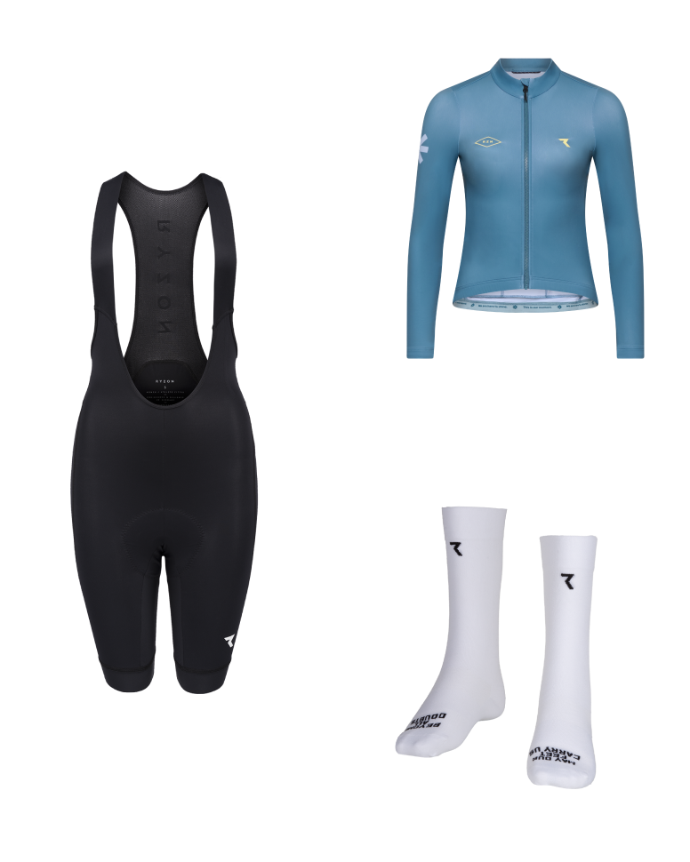 Here to Shine Cycling Thermal Longsleeve Bundle Women