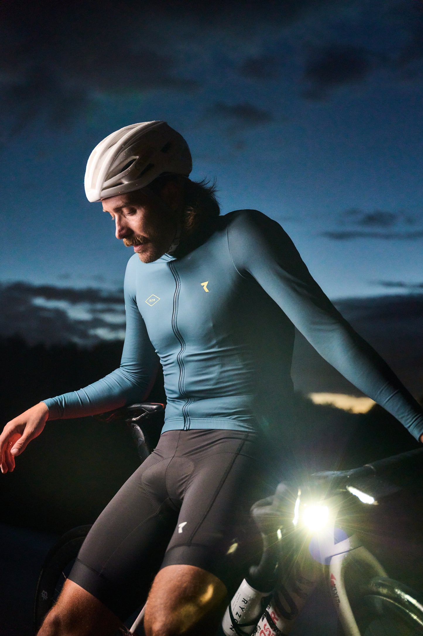 Here to Shine Cycling Thermal Longsleeve Jersey Men