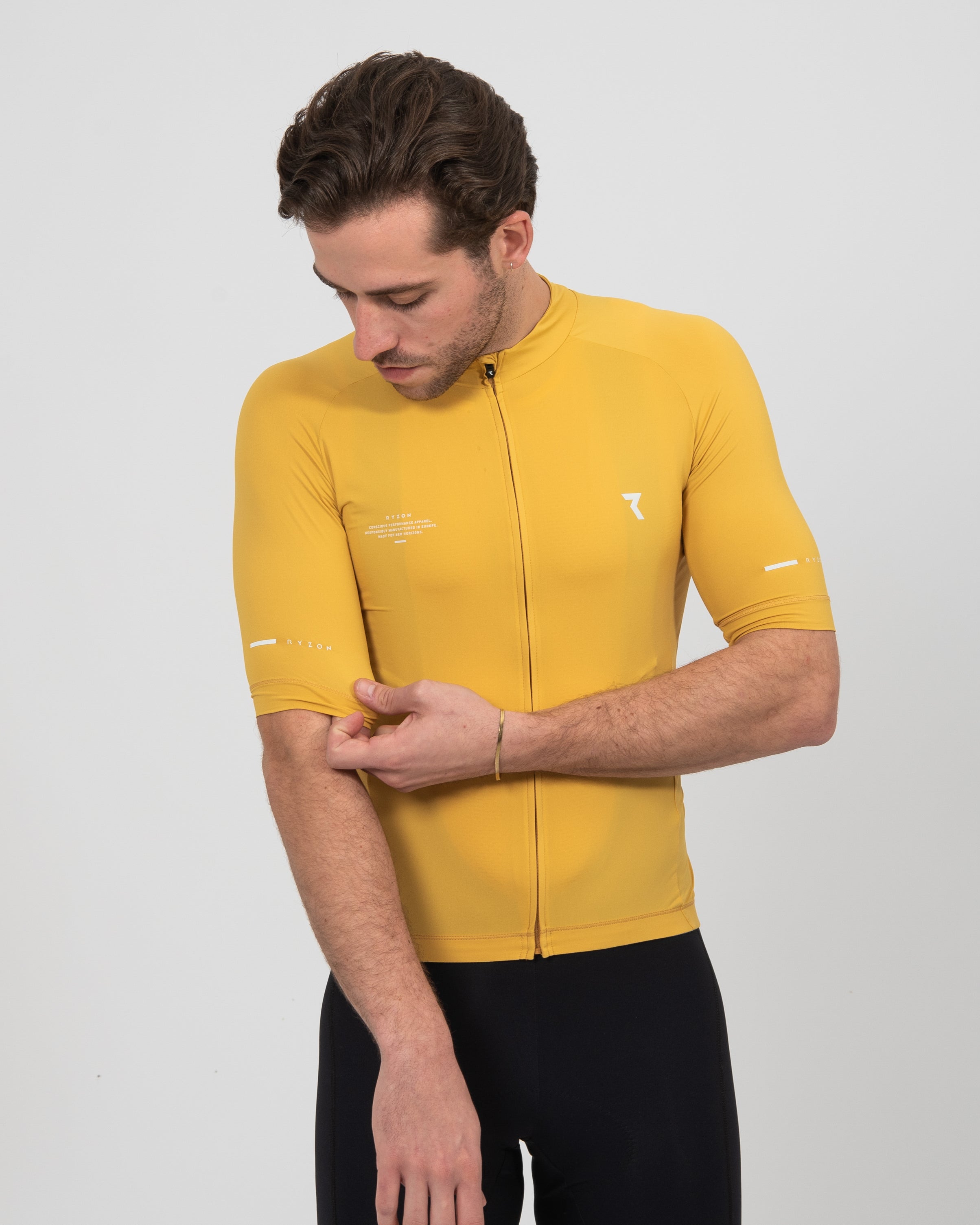 Yellow bike best sale jersey