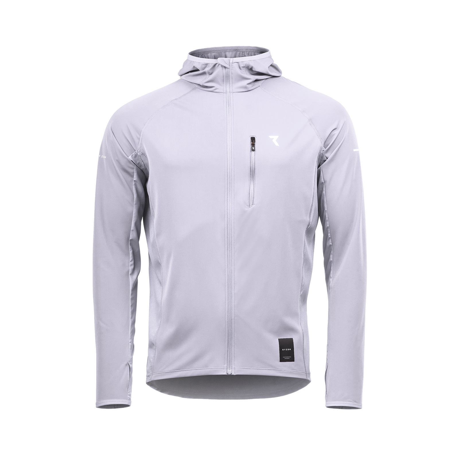 White hooded jacket men's on sale